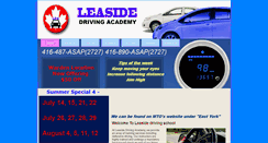 Desktop Screenshot of leasidedriving.com